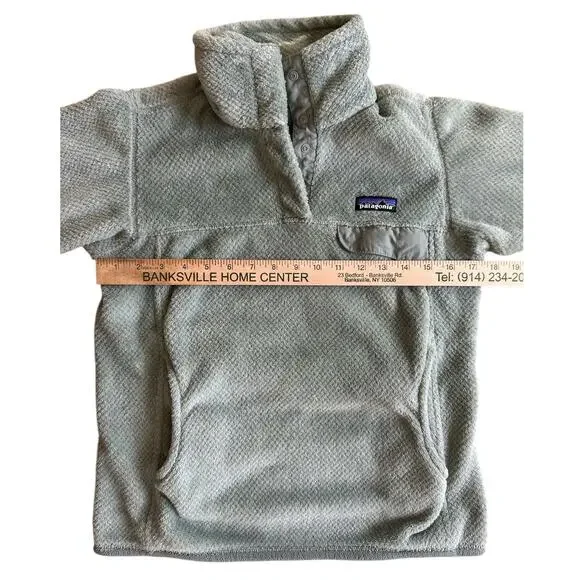 Patagonia | Women's Re-Tool Snap T-Fleece Pullover - Atoll Blue, Size XS - Picture 6 of 10